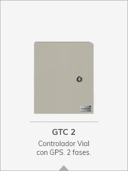 GTC2 Controlador vial de semáforos con GPS de 2 fases