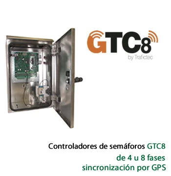 Controladores de semáforos con GPS