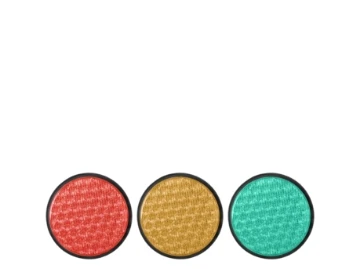 8L-IND-RAV: Lámpara LED Industrial 20 cm (8") Rojo, ámbar, verde sólido. 85 a 265 VCA. IP55.