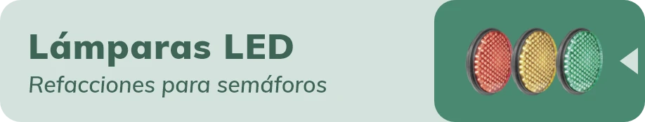 LÁMPARAS LED PARA SEMÁFOROS