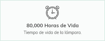 8000 horas de vida