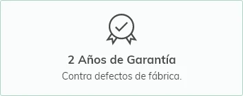 2 años de garantìa