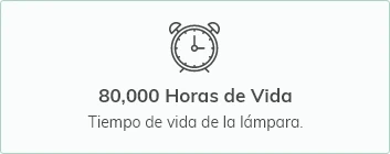 8000 horas de vida